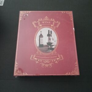 NEW Wine Journal Book "A Connoisseur's Journal" Wine Lovers Gift